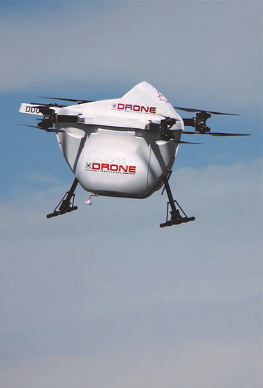 Pioneering with drone delivery
